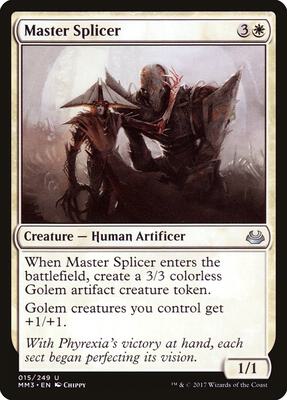 Master Splicer card from Modern Masters 2017