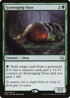 Scavenging Ooze card from Modern Masters 2017