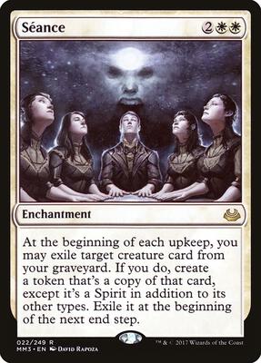 Seance card from Modern Masters 2017
