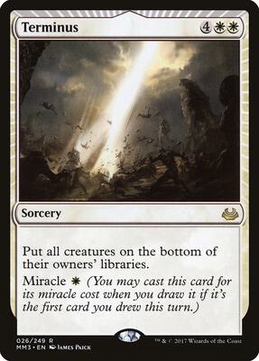 Terminus card from Modern Masters 2017