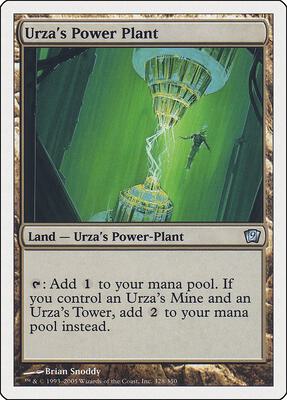 Urza's Power Plant card from 9th Edition