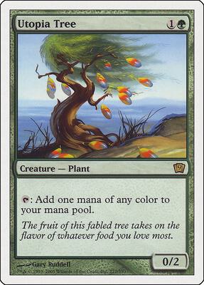 Utopia Tree card from 9th Edition