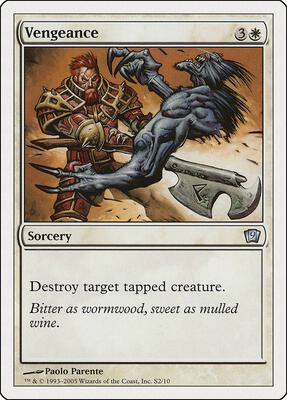 Vengeance card from 9th Edition