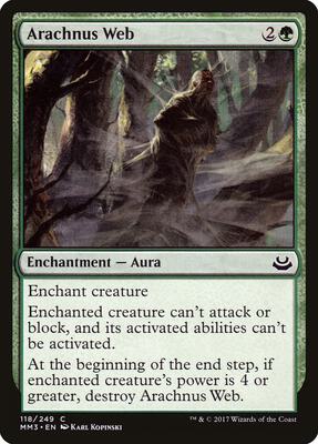 Arachnus Web card from Modern Masters 2017