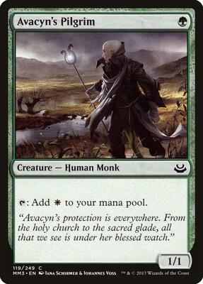 Avacyn's Pilgrim card from Modern Masters 2017