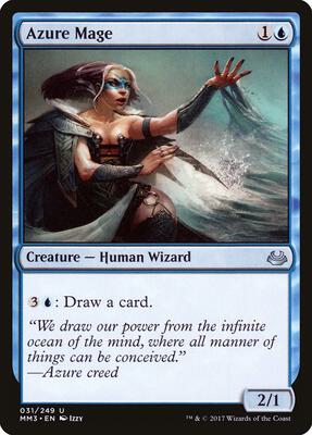 Azure Mage card from Modern Masters 2017
