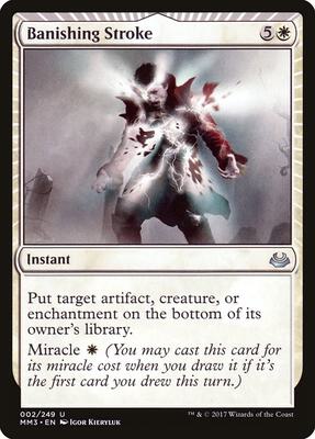 Banishing Stroke card from Modern Masters 2017