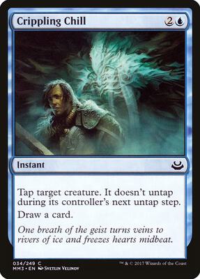 Crippling Chill card from Modern Masters 2017