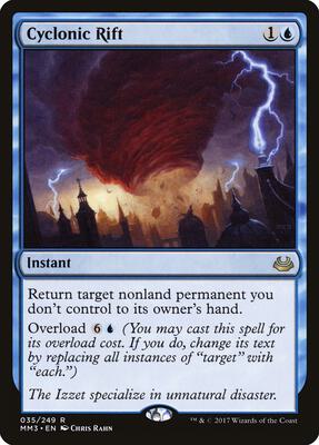 Cyclonic Rift card from Modern Masters 2017