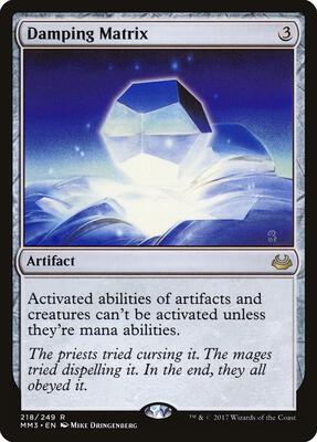 Damping Matrix card from Modern Masters 2017