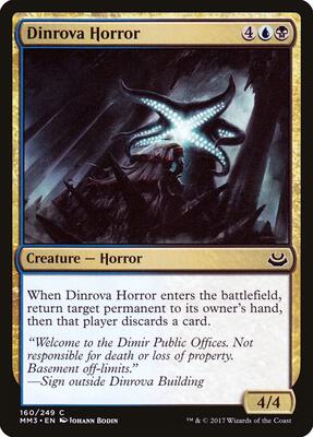 Dinrova Horror card from Modern Masters 2017