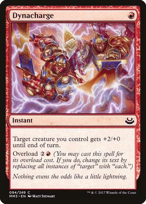 Dynacharge card from Modern Masters 2017