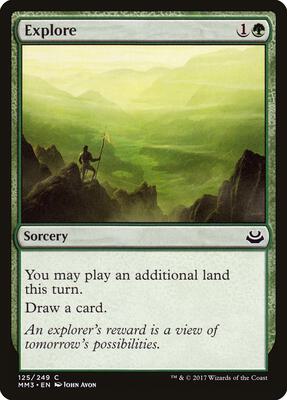 Explore card from Modern Masters 2017