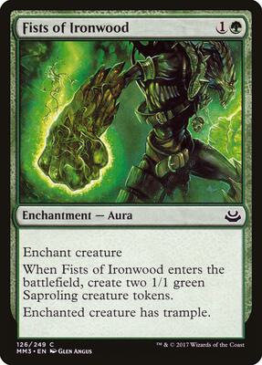 Fists of Ironwood card from Modern Masters 2017