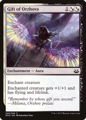 Gift of Orzhova card from Modern Masters 2017