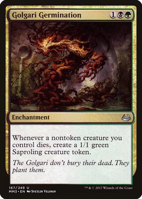 Golgari Germination card from Modern Masters 2017
