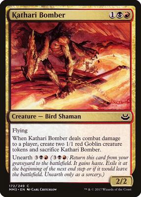Kathari Bomber card from Modern Masters 2017