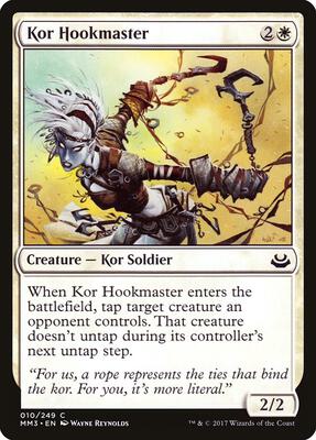 Kor Hookmaster card from Modern Masters 2017