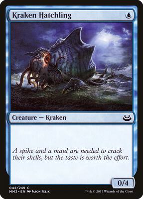 Kraken Hatchling card from Modern Masters 2017