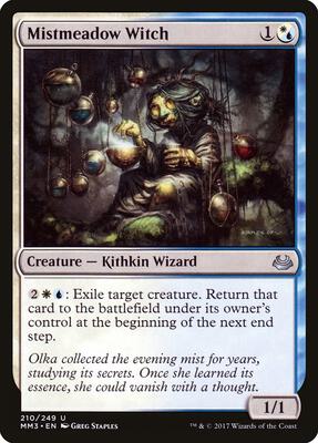 Mistmeadow Witch card from Modern Masters 2017