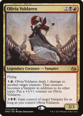 Olivia Voldaren card from Modern Masters 2017