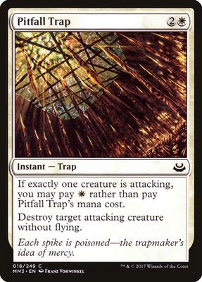 Pitfall Trap card from Modern Masters 2017