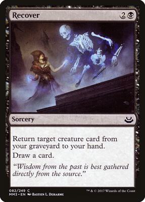 Recover card from Modern Masters 2017