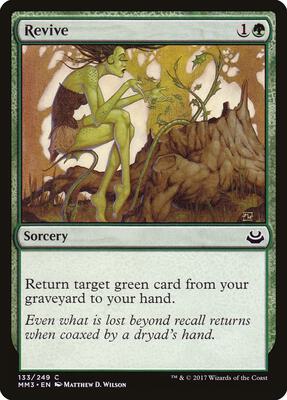 Revive card from Modern Masters 2017