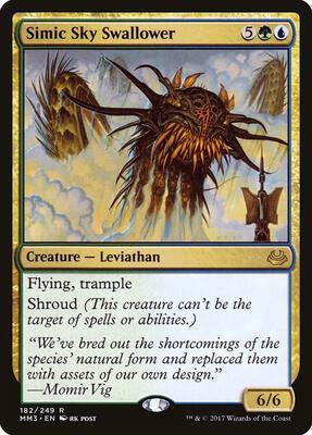 Simic Sky Swallower card from Modern Masters 2017