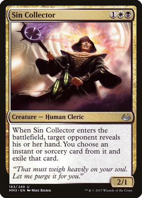 Sin Collector card from Modern Masters 2017