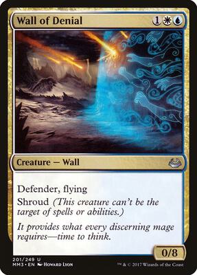 Wall of Denial card from Modern Masters 2017