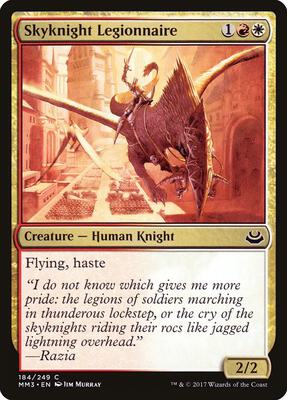 Skyknight Legionnaire card from Modern Masters 2017