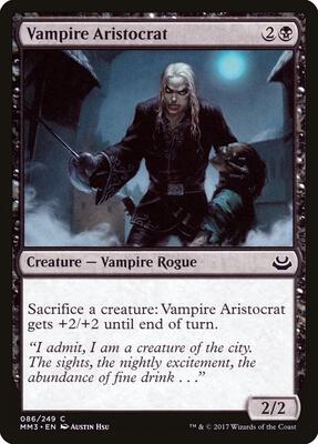 Vampire Aristocrat card from Modern Masters 2017