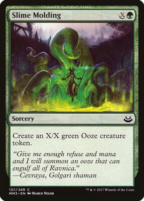 Slime Molding card from Modern Masters 2017