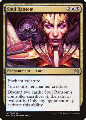 Soul Ransom card from Modern Masters 2017