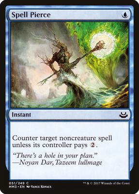 Spell Pierce card from Modern Masters 2017