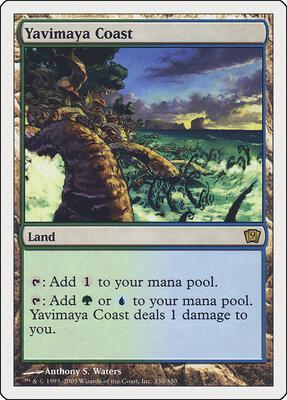 Yavimaya Coast card from 9th Edition