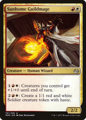 Sunhome Guildmage card from Modern Masters 2017