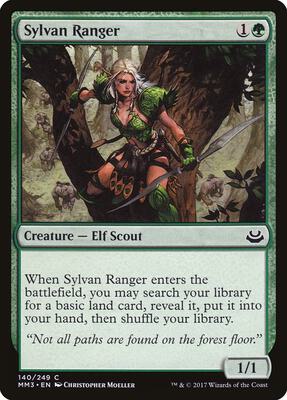 Sylvan Ranger card from Modern Masters 2017