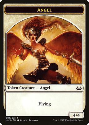 Angel Token card from Modern Masters 2017