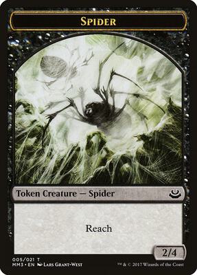 Spider Token card from Modern Masters 2017