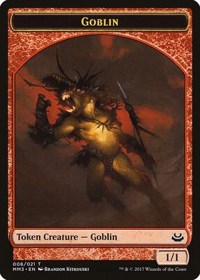 Goblin Token card from Modern Masters 2017