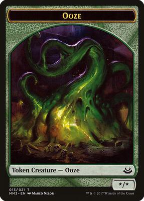 Ooze Token card from Modern Masters 2017