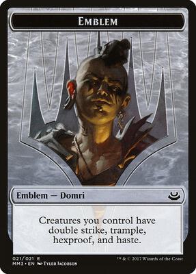 Emblem - Domri Rade card from Modern Masters 2017
