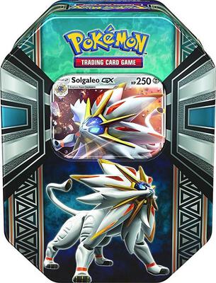 Legends of Alola Tin [Solgaleo GX] card from SM Base Set