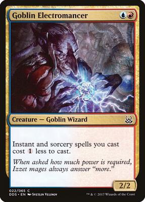 Goblin Electromancer card from Duel Decks: Mind vs. Might
