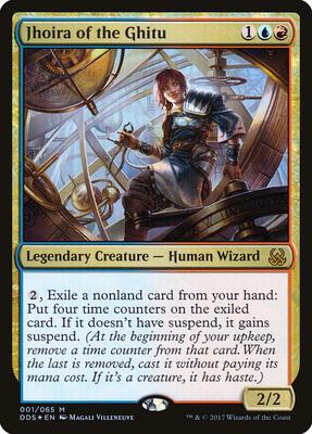 Jhoira of the Ghitu card from Duel Decks: Mind vs. Might