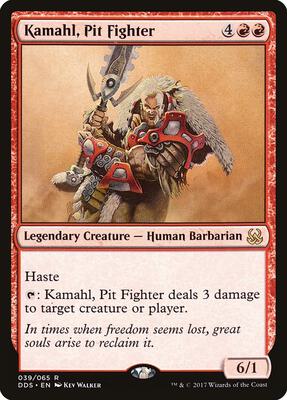 Kamahl, Pit Fighter card from Duel Decks: Mind vs. Might