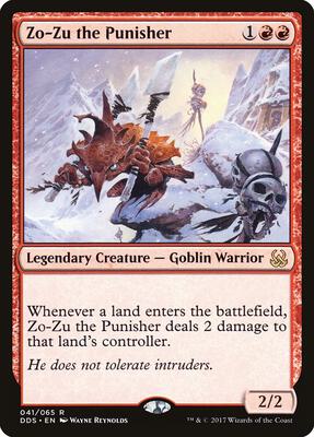 Zo-Zu the Punisher card from Duel Decks: Mind vs. Might
