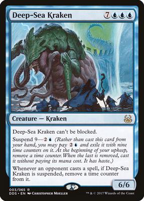 Deep-Sea Kraken card from Duel Decks: Mind vs. Might